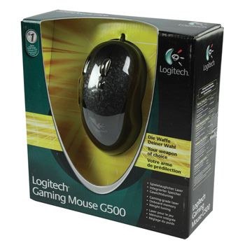 LGT-G500 G500 gaming muis Verpakking foto